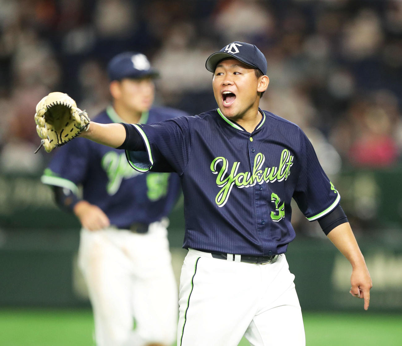 ヤクルト田口が古巣巨人に７回０封 チョリース プロ野球 日刊スポーツ