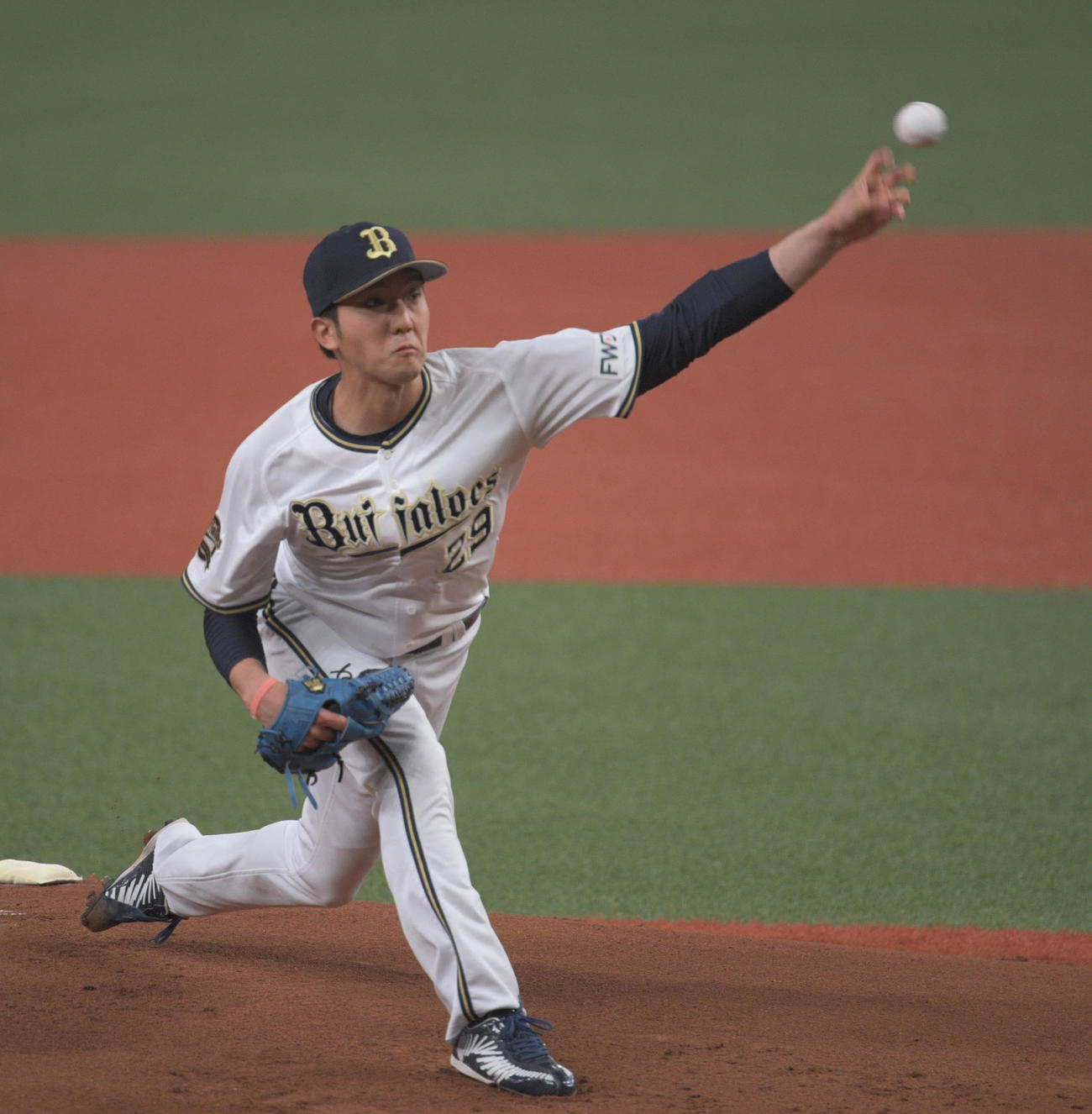 オリックス田嶋大樹(2021年3月30日撮影)