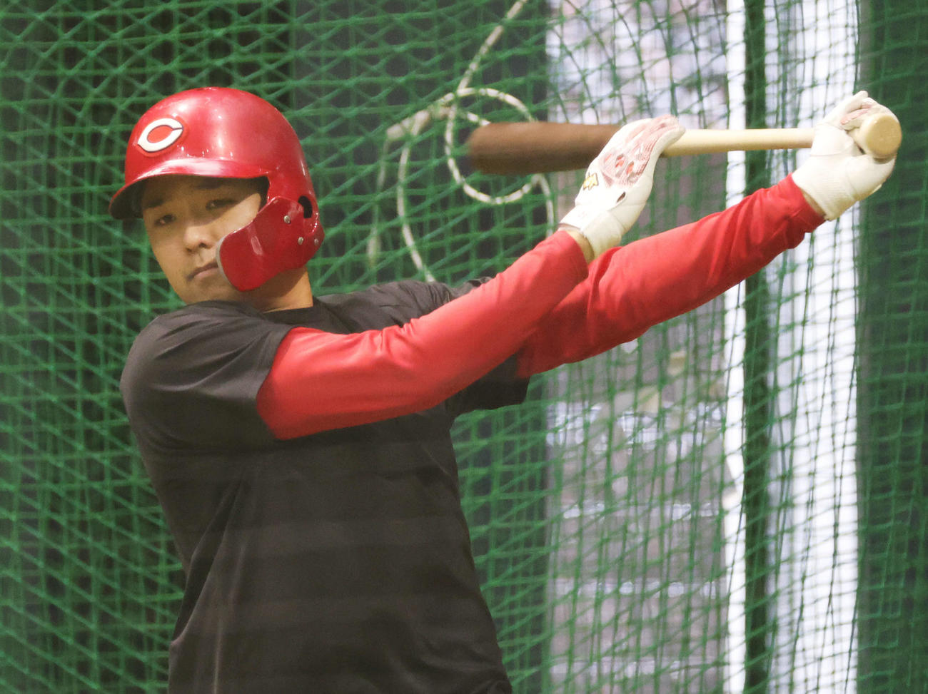 広島三好匠（2021年1月22日撮影）
