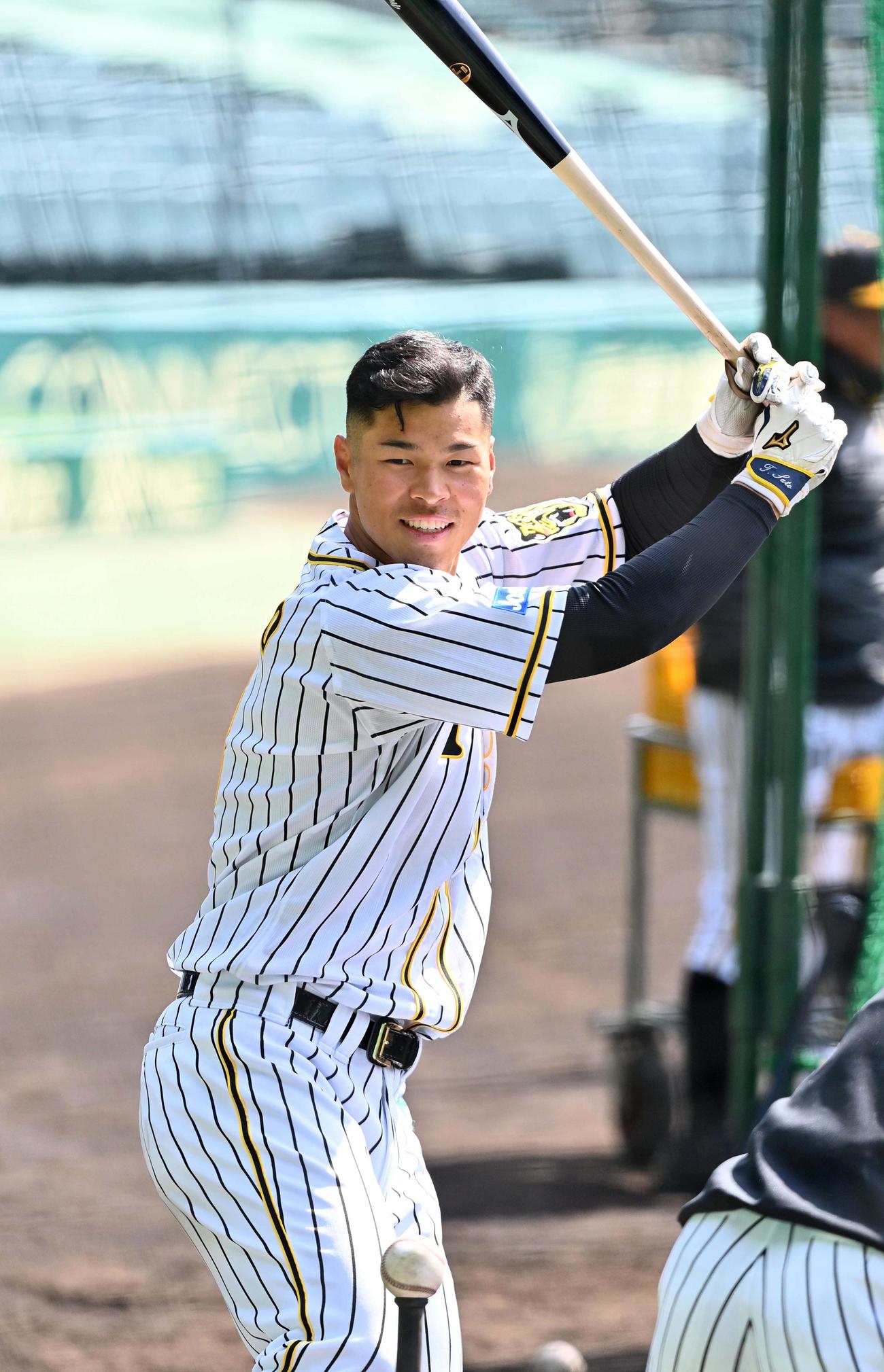 甲子園で行われる巨人戦に先発が予想される佐藤輝