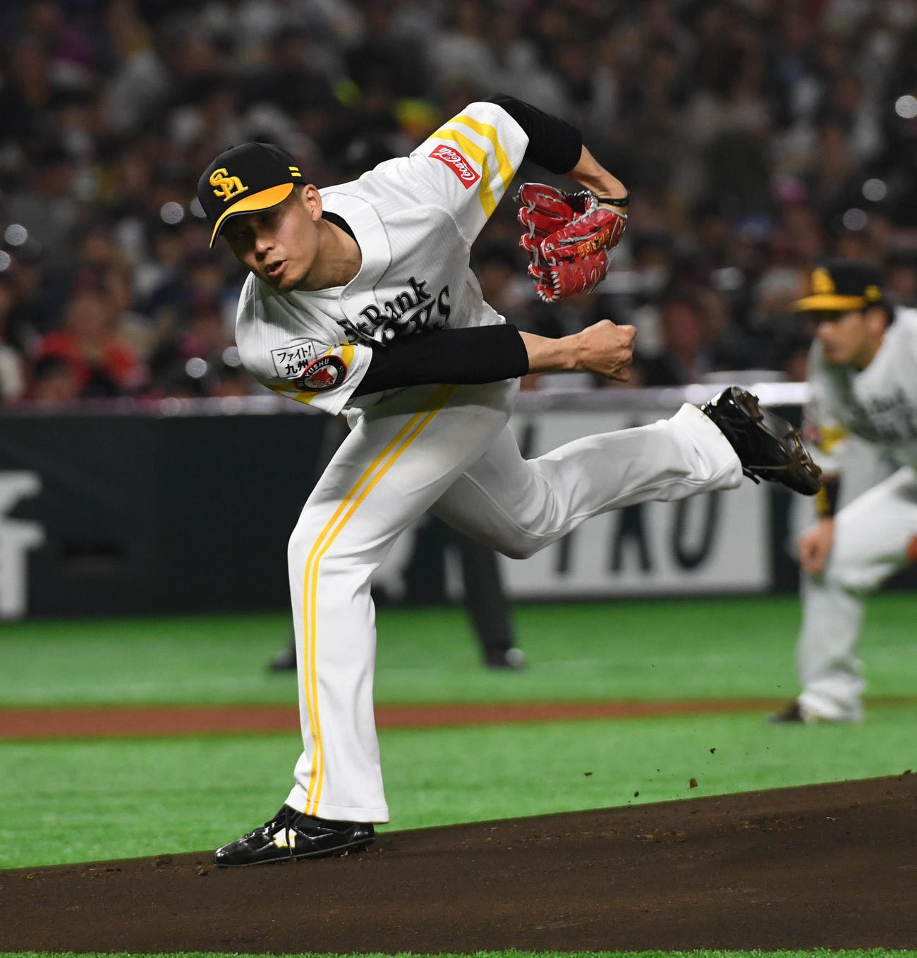 千賀滉大（2019年3月29日撮影）
