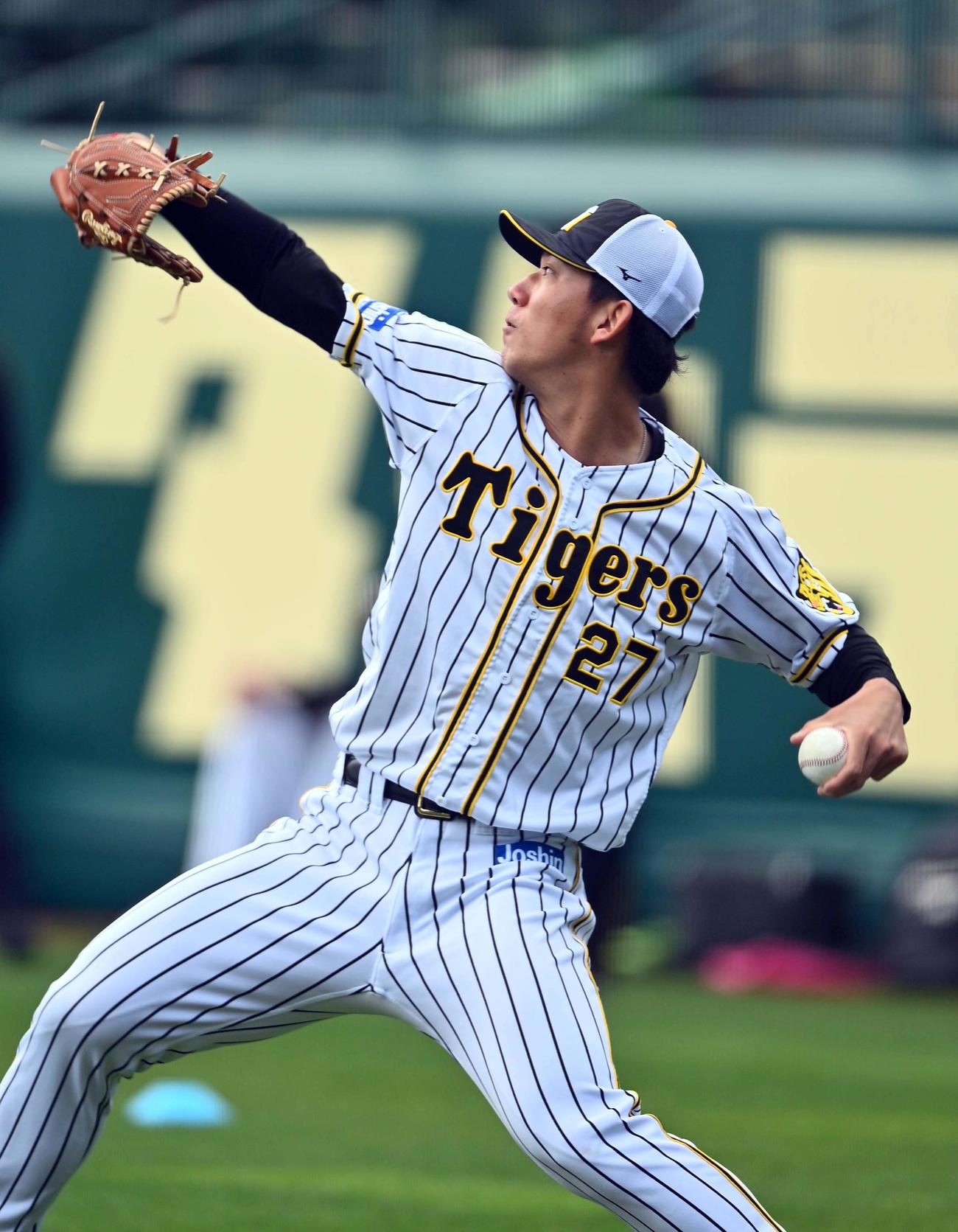 阪神伊藤将司（2021年4月5日撮影）