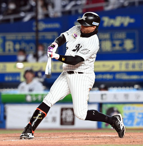 ロッテ マーティン 安田 藤岡 １イニング３本塁打は球団タイ記録 プロ野球写真ニュース 日刊スポーツ