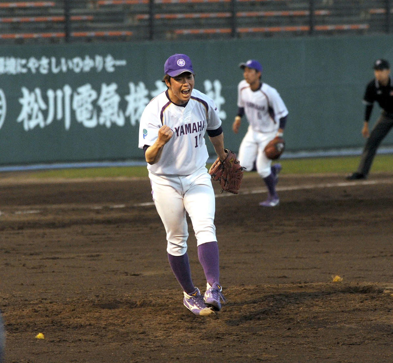 先発して5回1失点と試合をつくったヤマハの清水