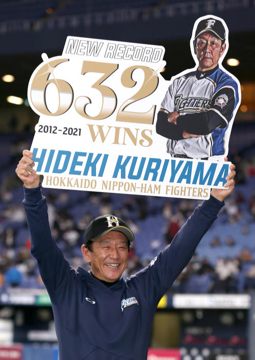 日本ハム栗山監督通算632勝で球団歴代単独トップ 選手たちに感謝 プロ野球 日刊スポーツ