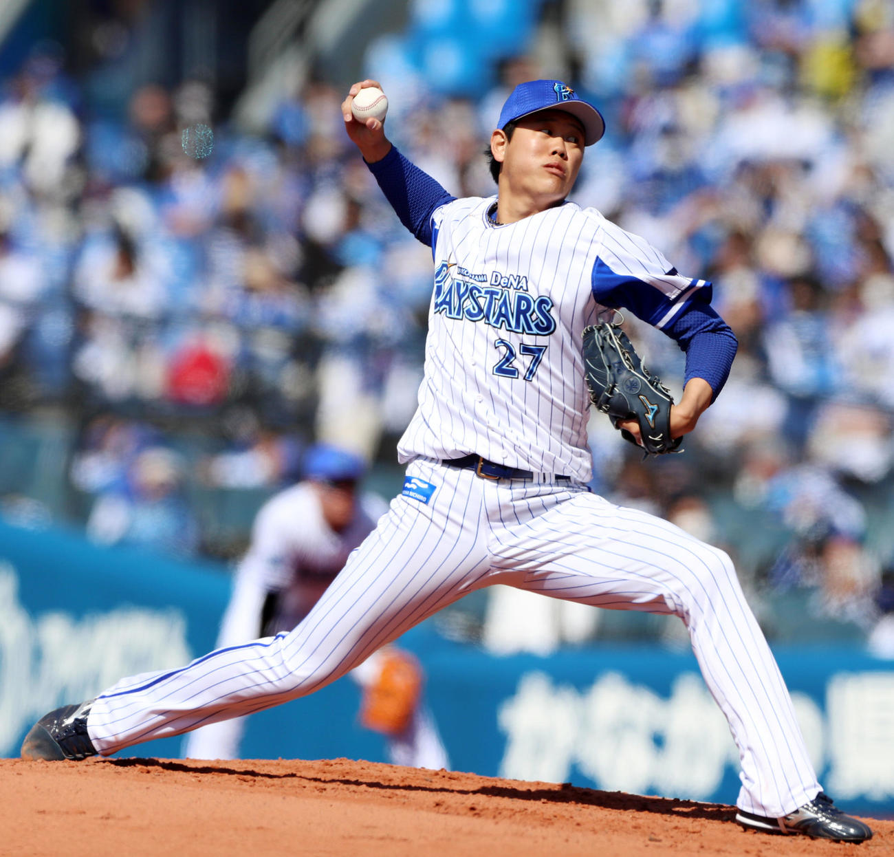 DeNA対阪神　阪神戦に先発する上茶谷（撮影・加藤哉）