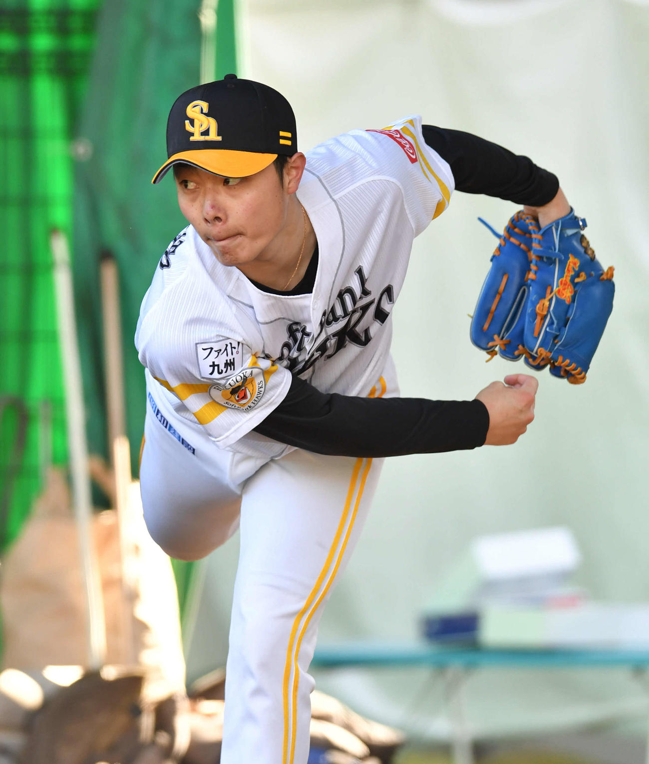 ソフトバンク松本（2021年2月18日撮影）