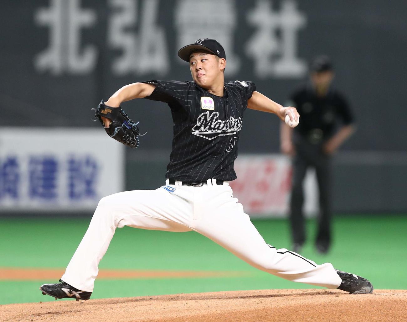 ロッテ鈴木昭汰（2021年4月4日）