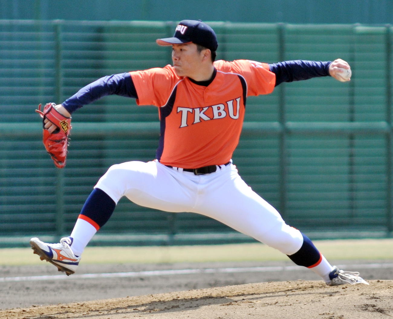 東北公益文科大・柳沢大は7回を3安打無失点に抑え、リーグデビューを初勝利で飾る