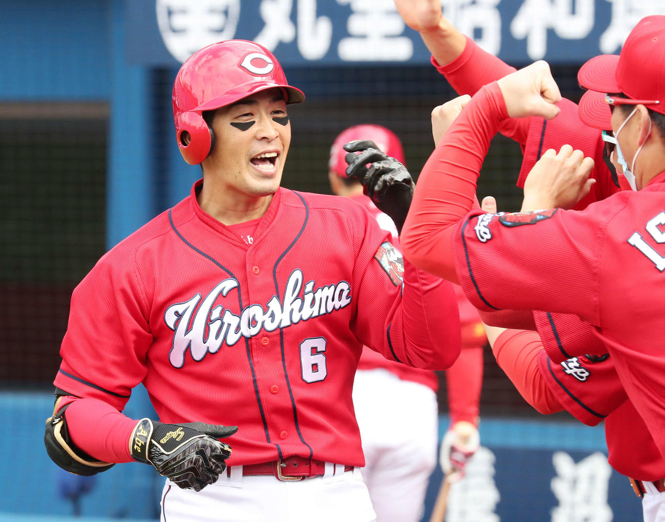 広島安部友裕（2021年4月3日撮影）