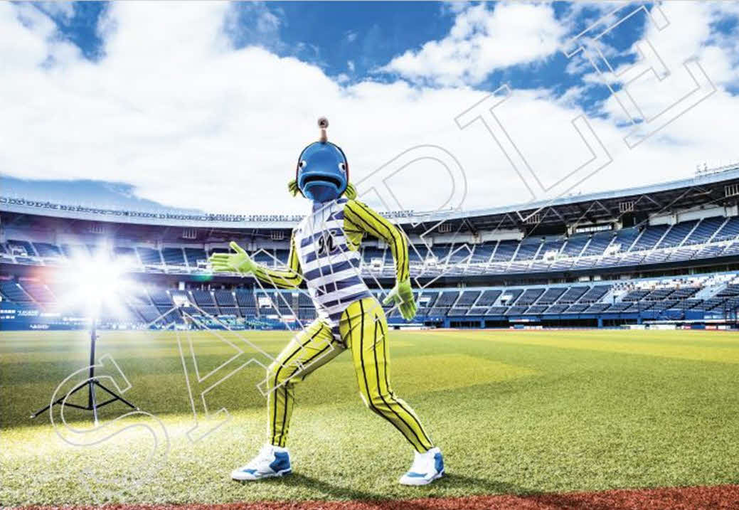 ロッテの公式マスコット「謎の魚」のCDリリースイベントが24日、25日にZOZOマリンで行われる（球団提供）