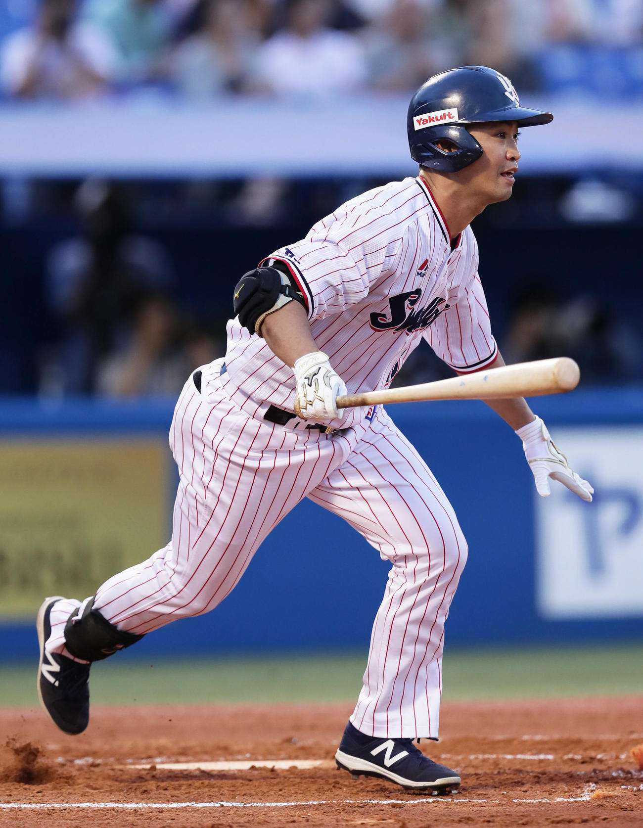 ヤクルト青木　18年7月11日撮影