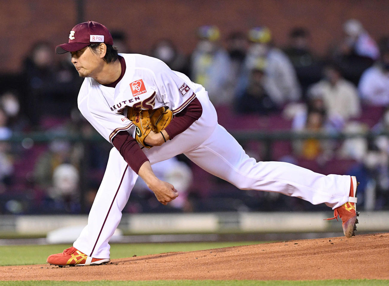 楽天涌井秀章（2021年4月2日撮影）