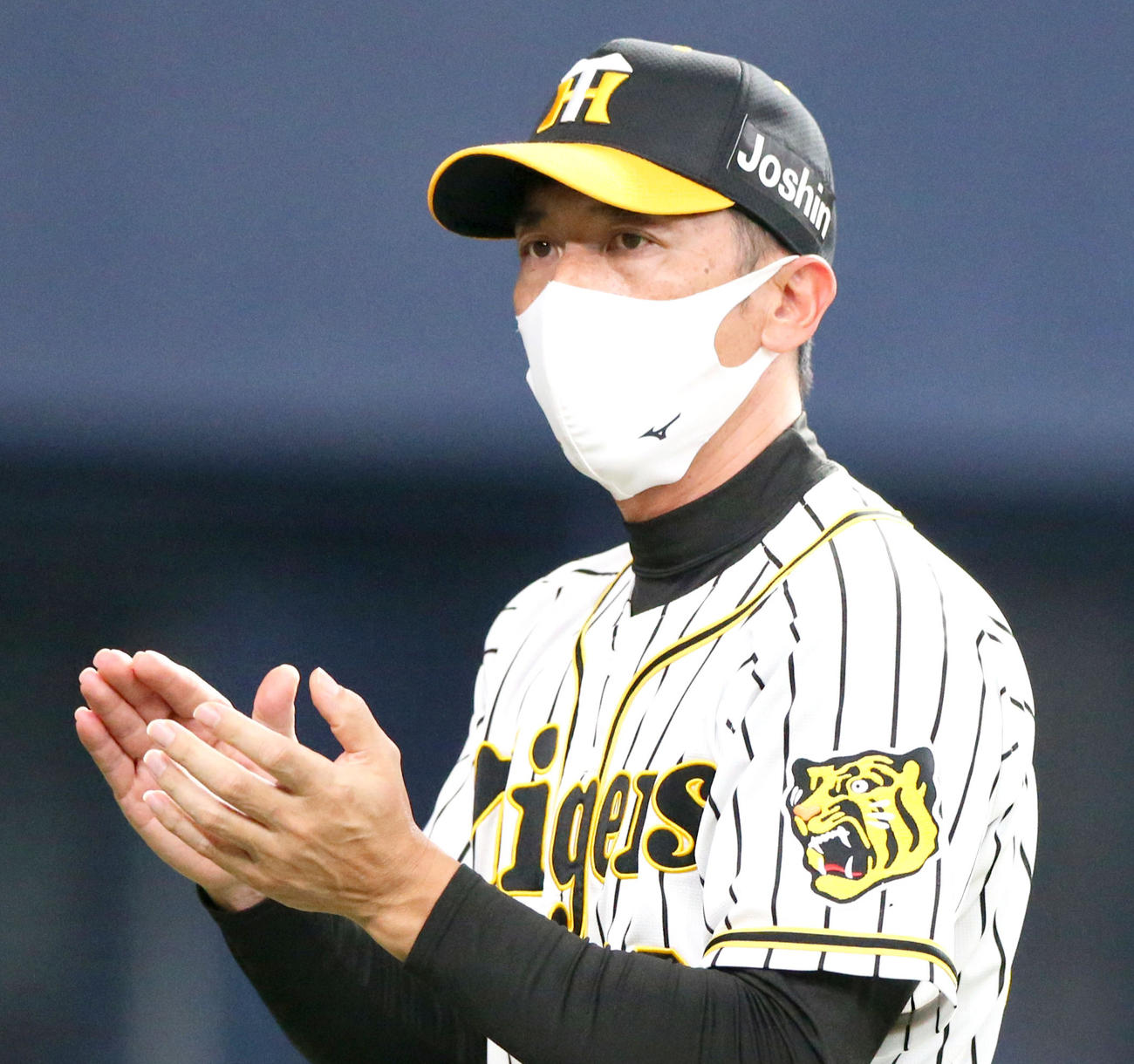 阪神矢野監督（2021年4月4日撮影）