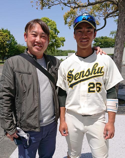 専大杉山２安打２打点 父は西武２軍コーチ 父の母校を１部復帰させたい アマ野球 日刊スポーツ