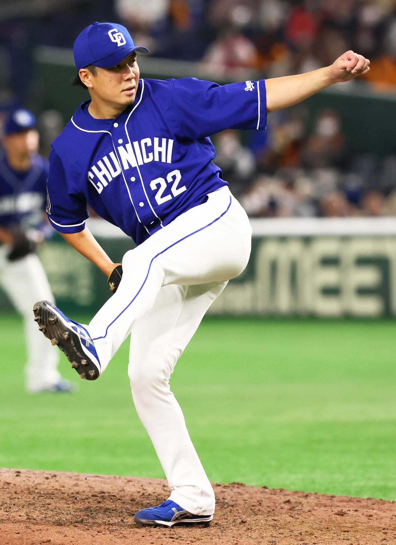 中日大野雄大（2021年4月13日撮影）