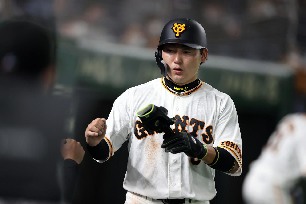 丸佳浩（2021年3月19日撮影）
