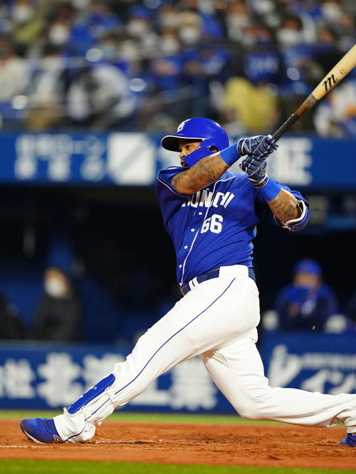 中日ビシエド復帰戦２戦目で先制打 積極的にいこうと思っていた プロ野球写真ニュース 日刊スポーツ