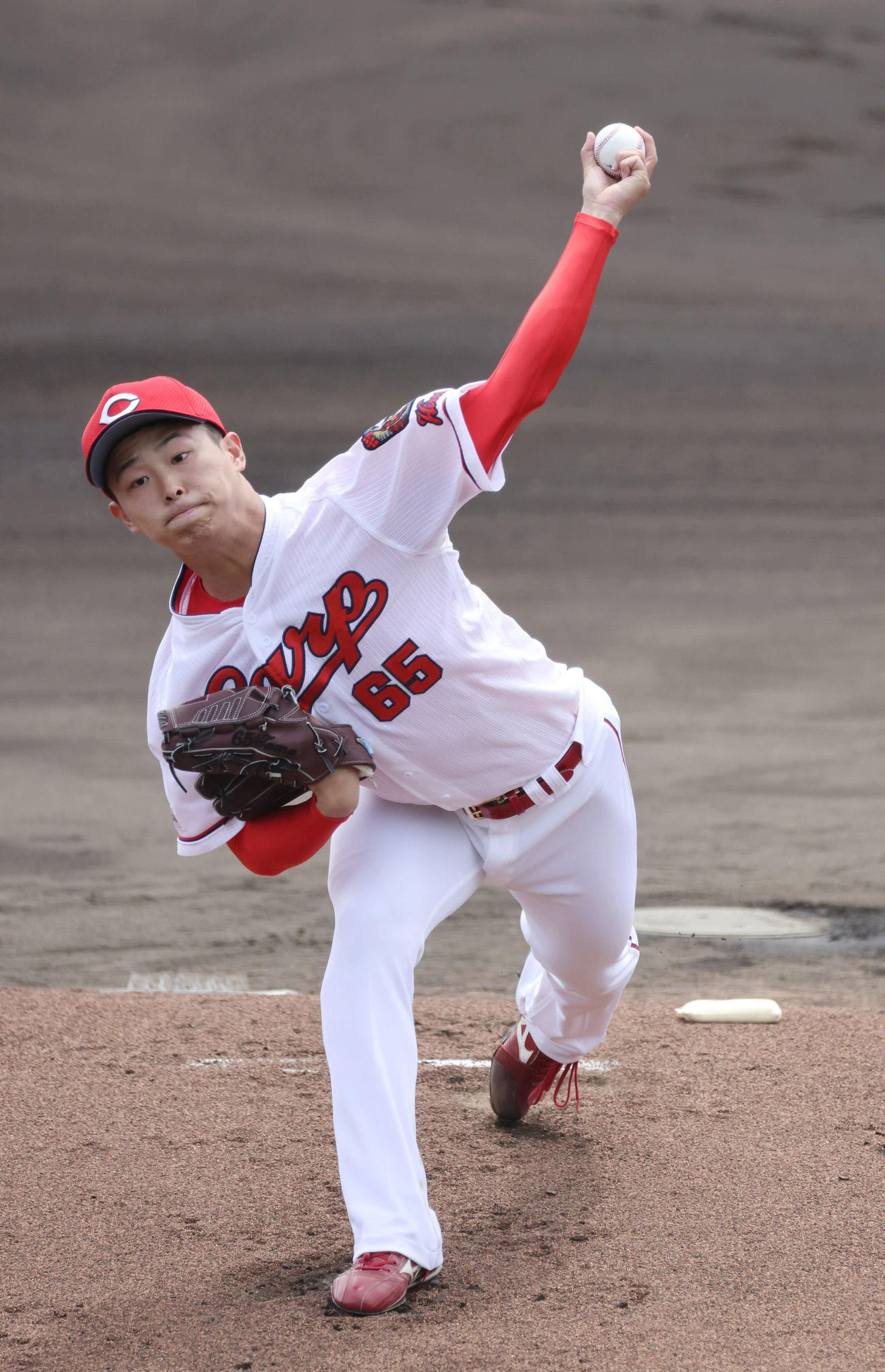 広島玉村昇悟（2021年4月15日撮影）