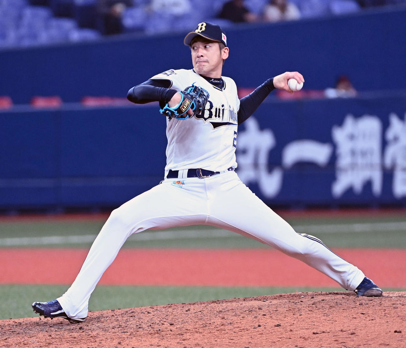 オリックス対西武　オリックス能見（撮影・前岡正明）