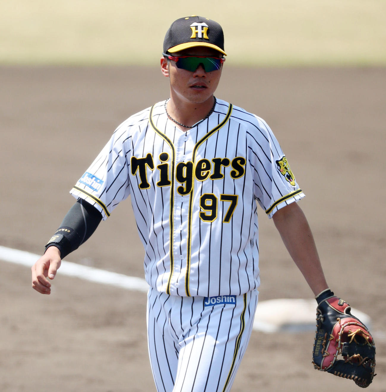 阪神小野寺暖（2021年4月20日撮影）