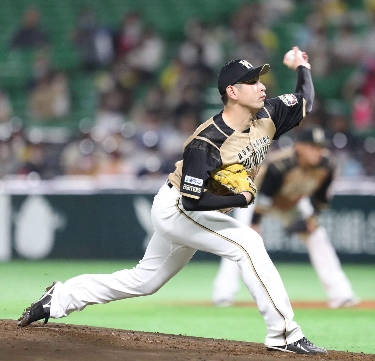 ソフトバンク対日本ハム　日本ハム先発・加藤貴之（撮影・梅根麻紀）