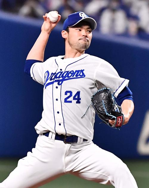 中日対阪神　阪神先発福谷（撮影・上田博志）