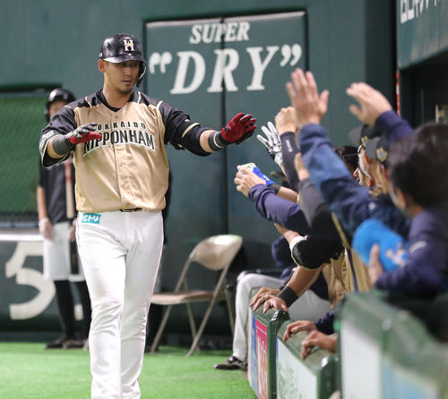 日本ハム中田翔36打席ぶりの1発「これをきっかけに状態上げていきたい