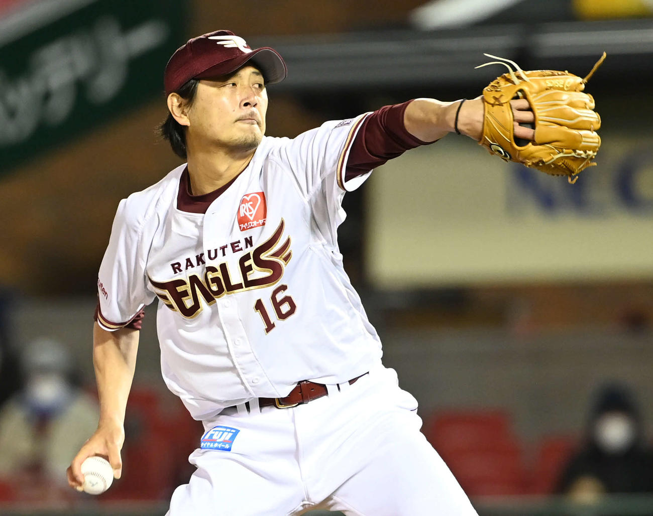 楽天涌井秀章（2021年4月23日撮影）