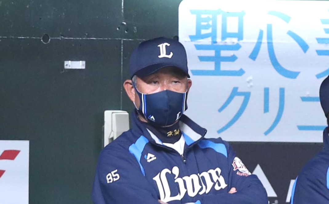 西武辻発彦監督（2021年4月13日撮影）