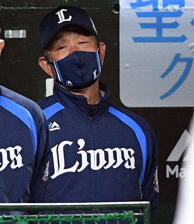 西武辻監督（2021年4月17日）