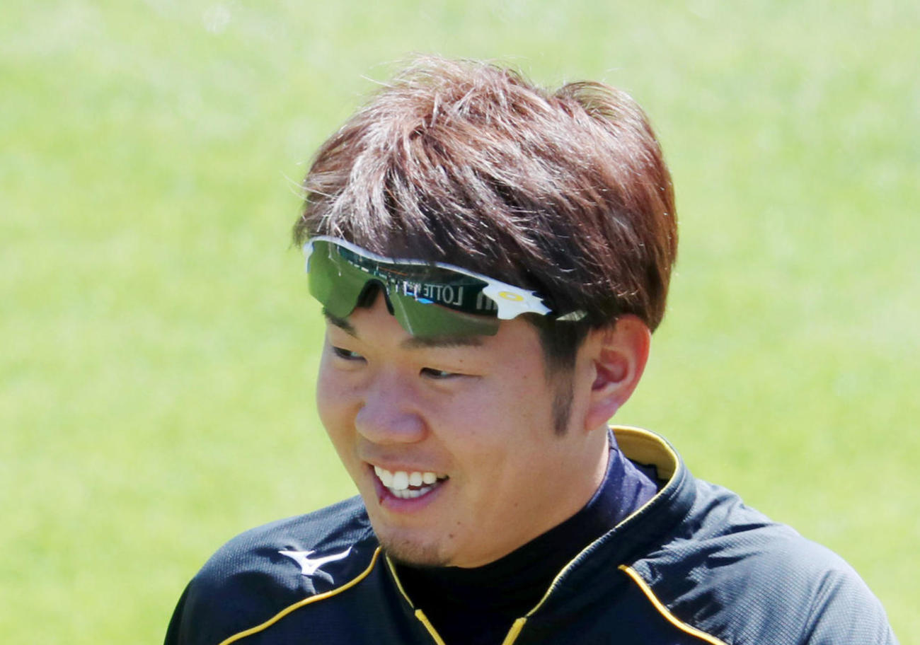 阪神西勇輝（21年4月撮影）