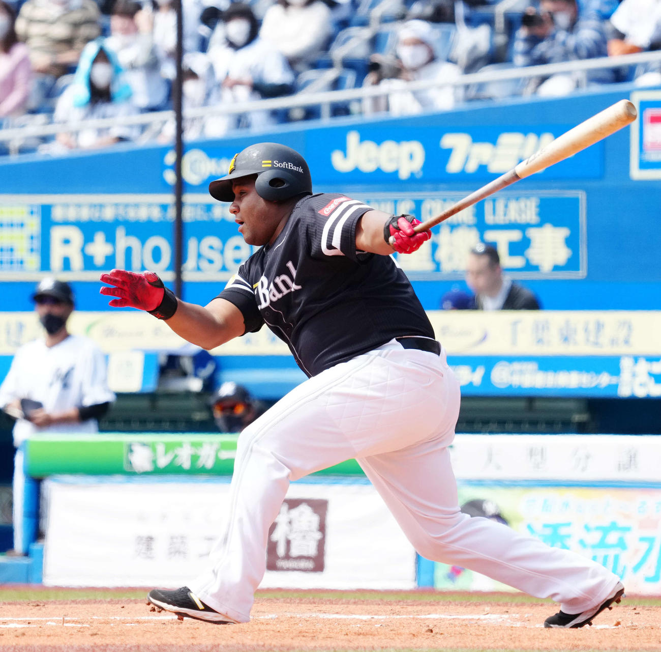 ソフトバンク・デスパイネ（2021年4月25日撮影）