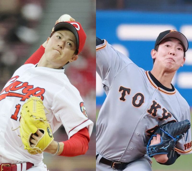 先発予定の森下と畠
