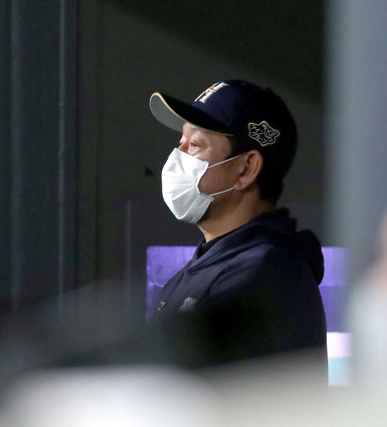 日本ハム栗山英樹監督（2021年4月30日撮影）