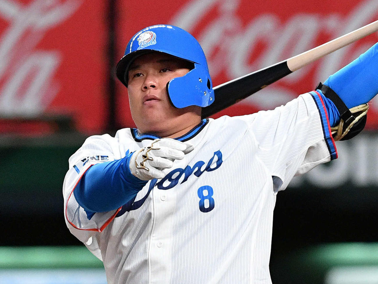 西武渡部健人（2021年4月6日撮影）