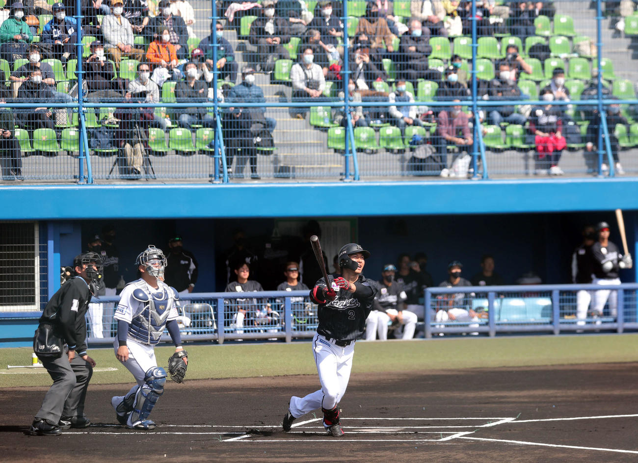 ロッテ藤原恭大（2021年2月27日）