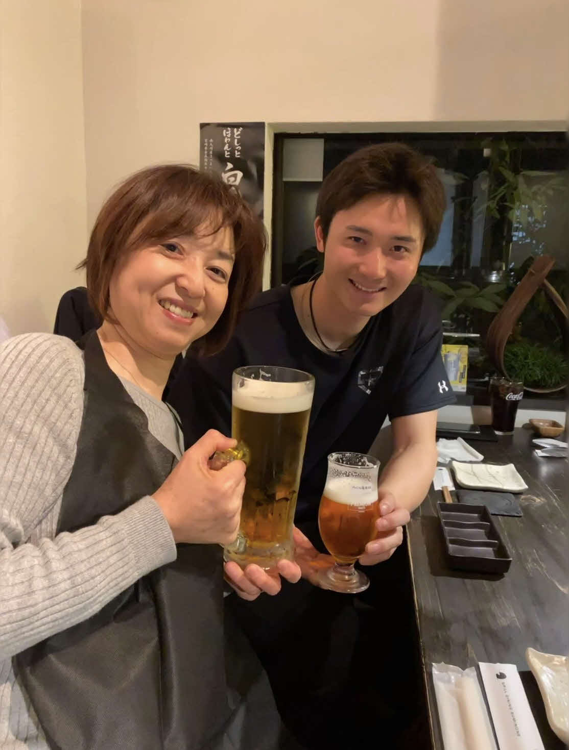 ソフトバンク高橋純と母の奈穂子さん