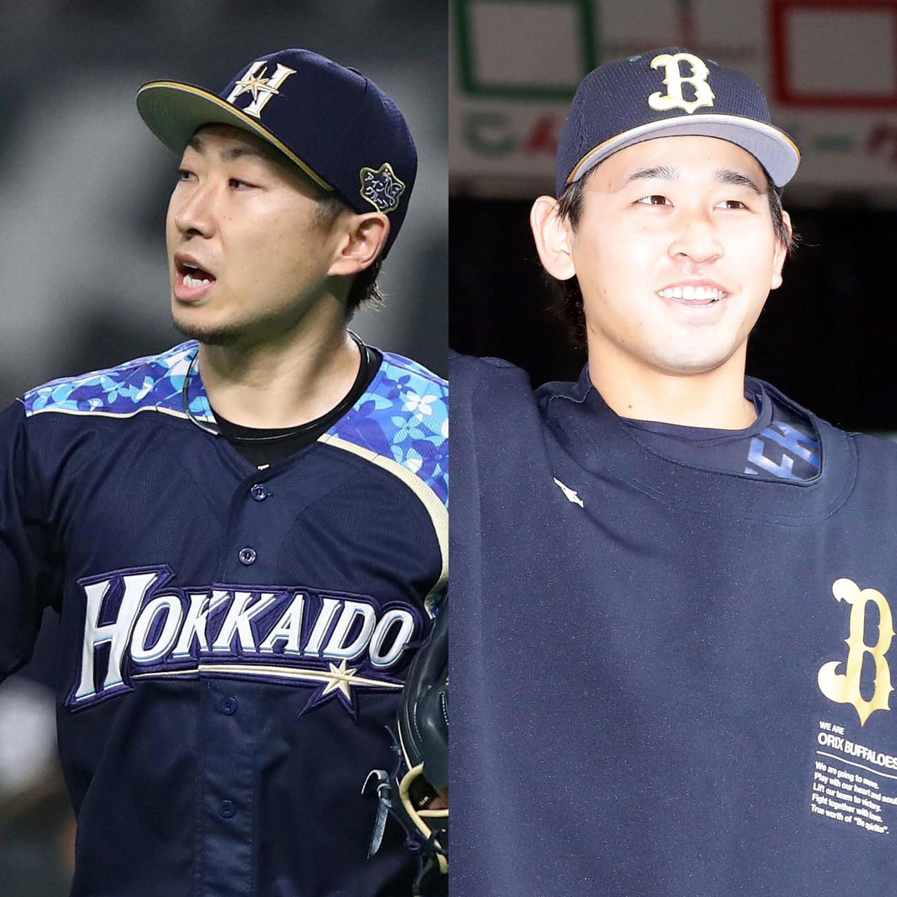 日本ハム金子とオリックス宮城