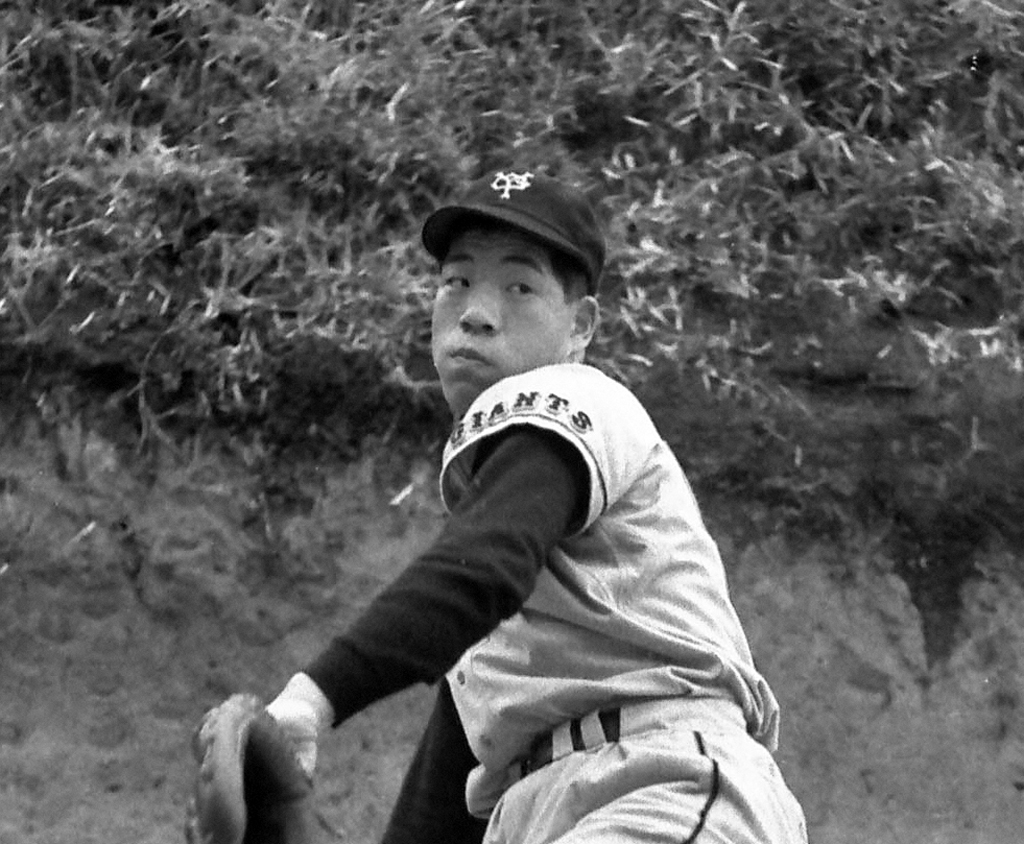 巨人時代の馬場正平（ジャイアント馬場）