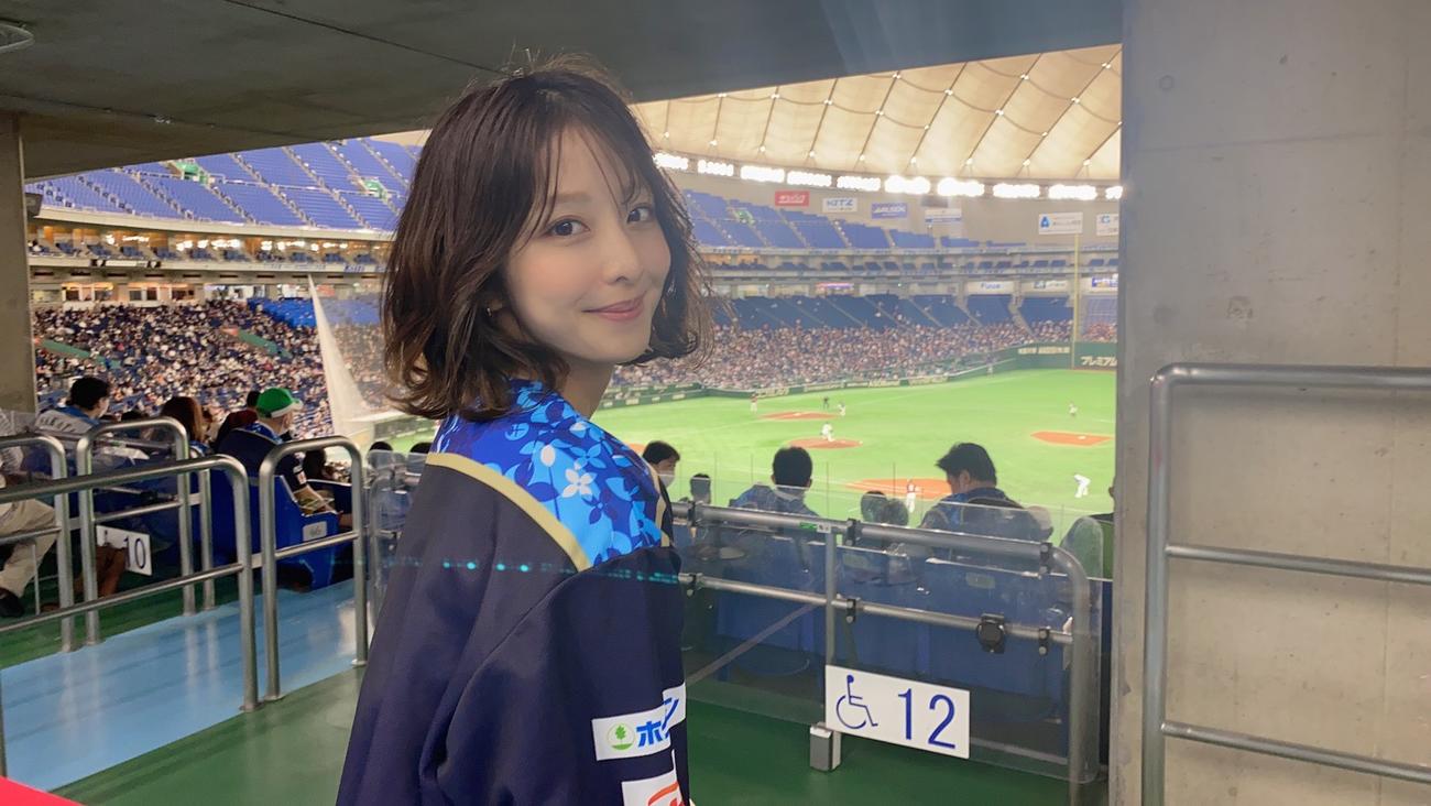 日本ハムの大ファン本郷杏奈