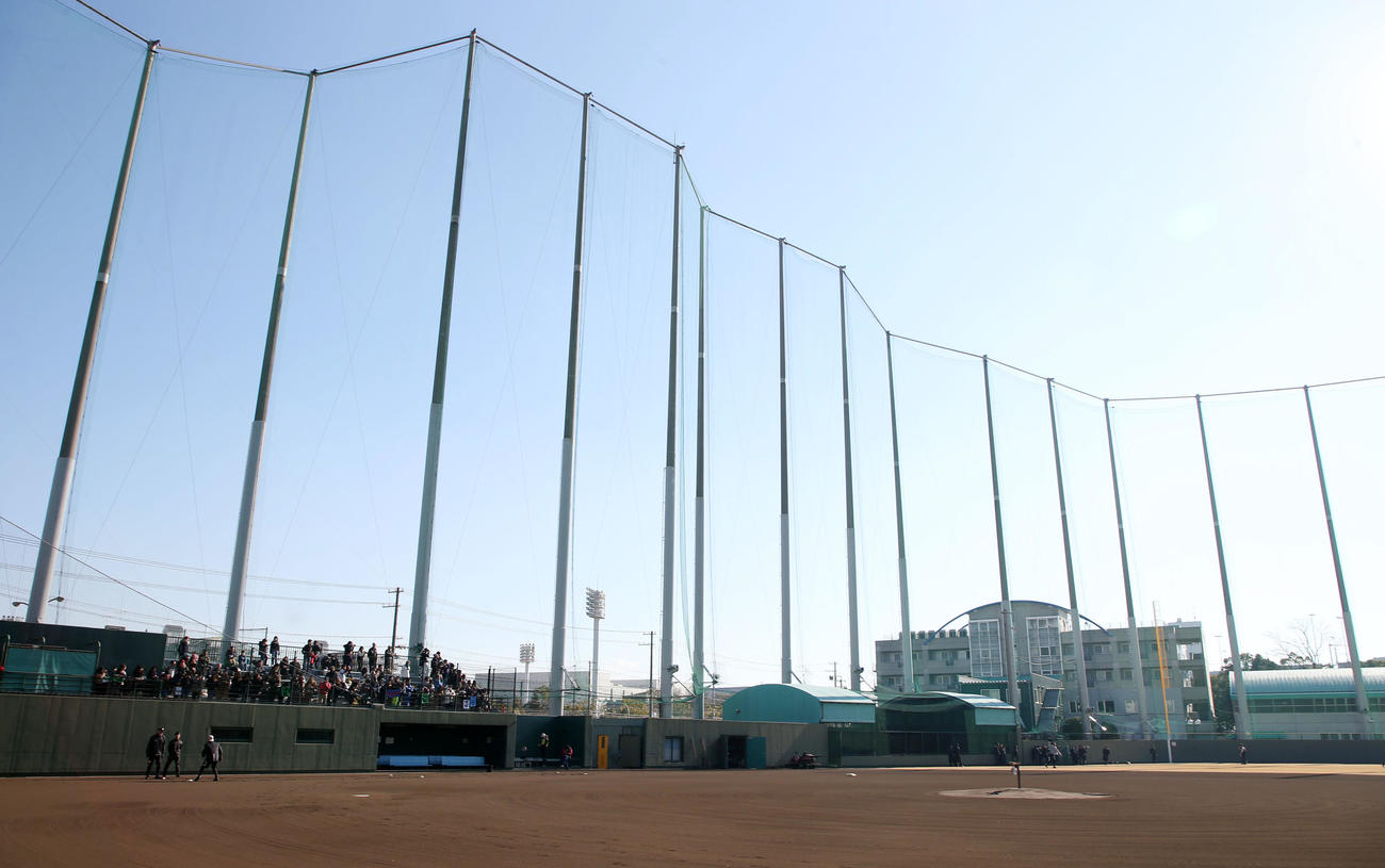 鳴尾浜球場（2019年1月14日撮影）