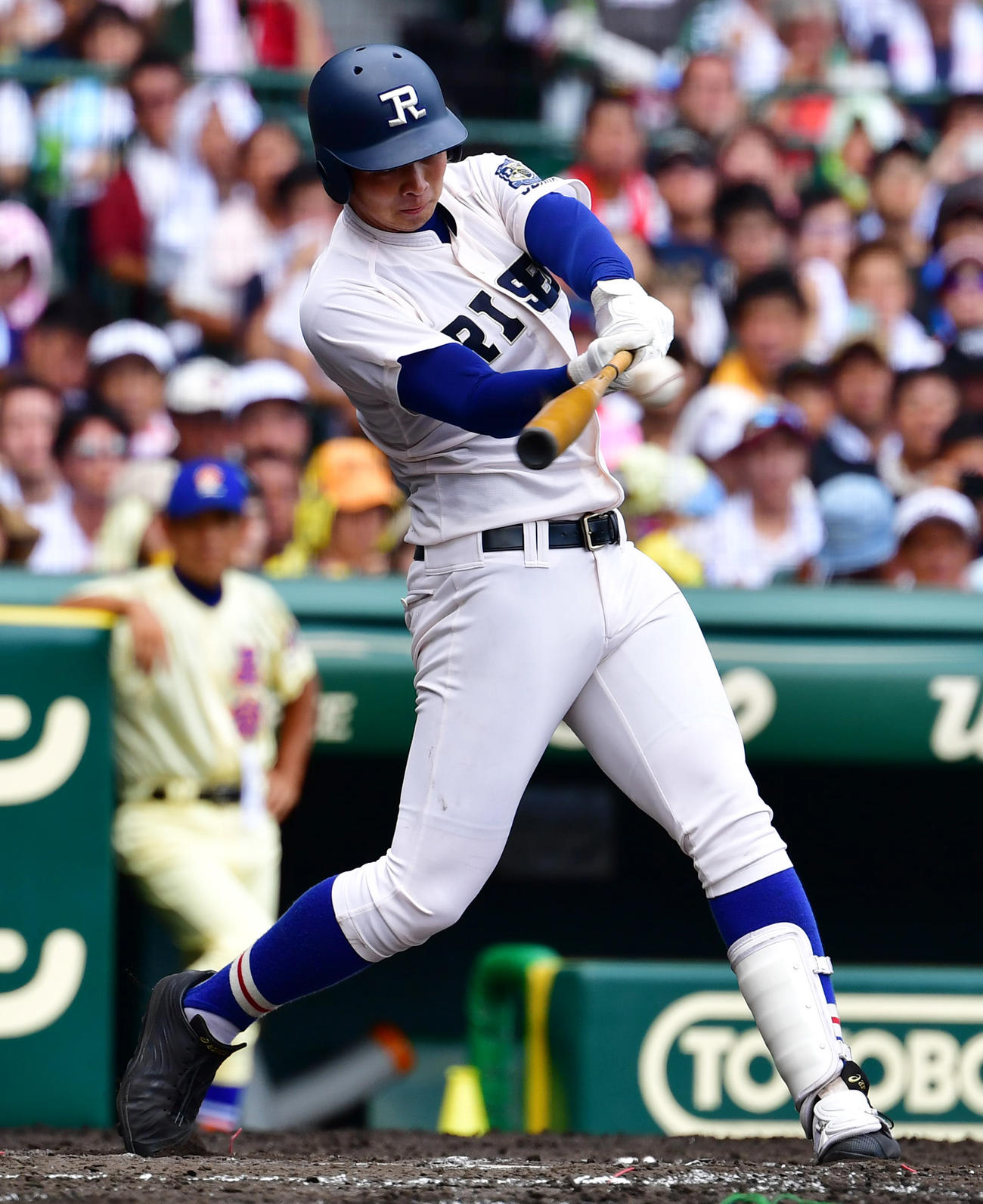 履正社時代の井上広大（2019年8月22日撮影）