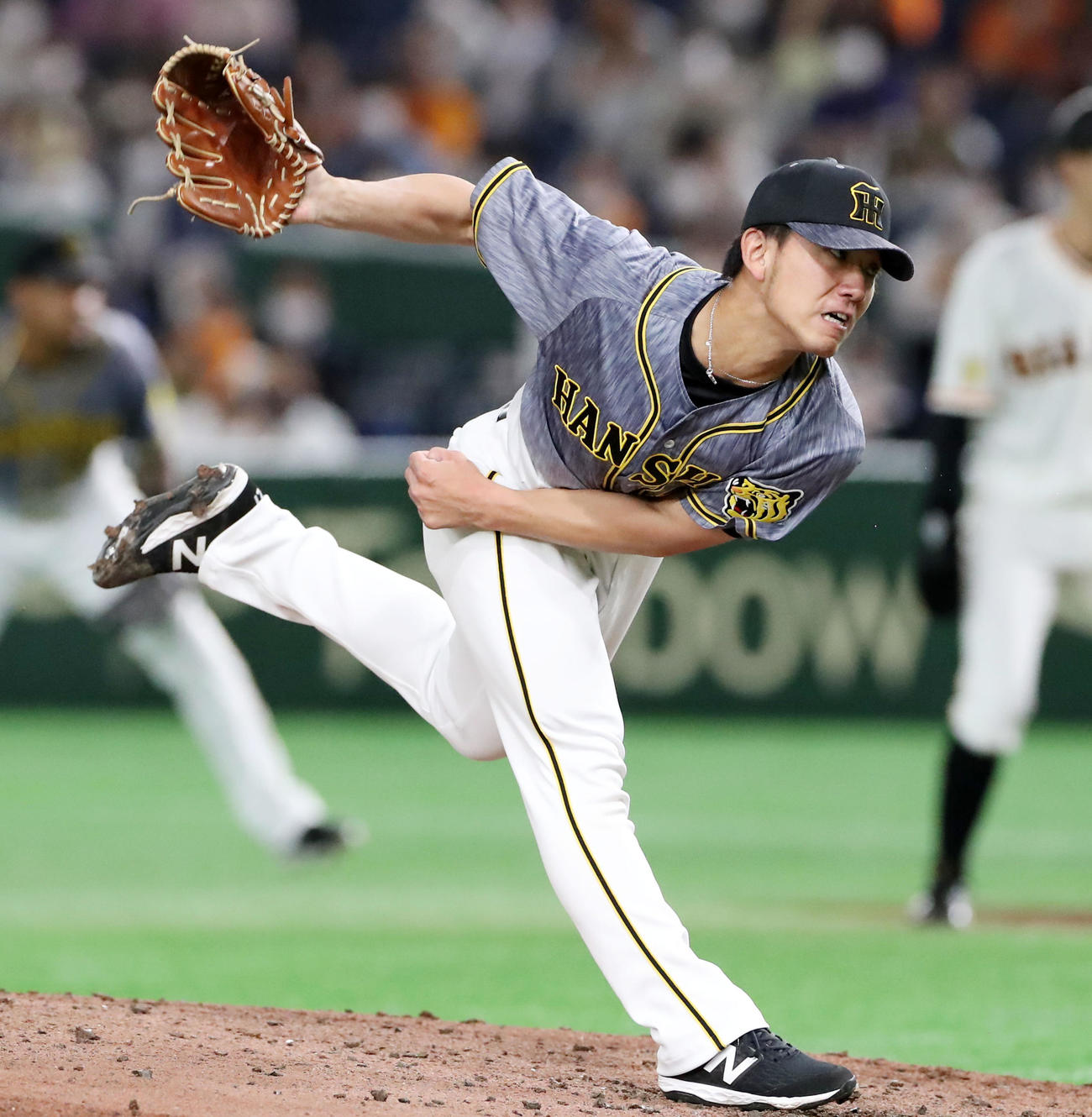 巨人対阪神　巨人戦に先発する伊藤将（撮影・加藤哉）