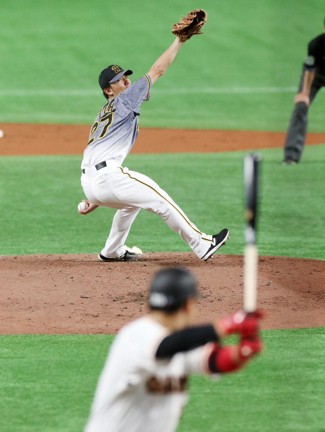 巨人対阪神　巨人戦に先発する伊藤将（撮影・加藤哉）