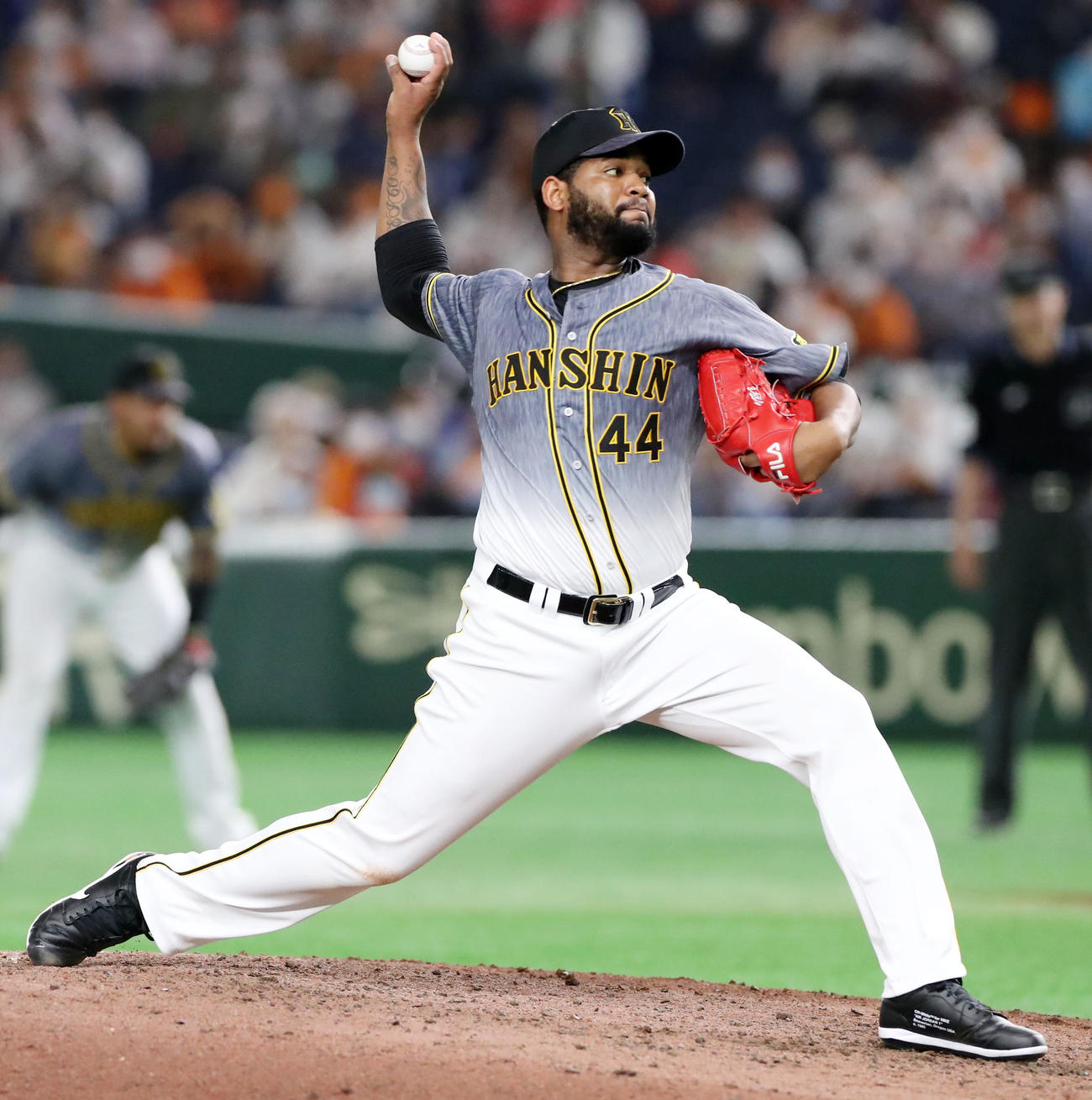巨人対阪神　巨人戦に先発するアルカンタラ（撮影・加藤哉）