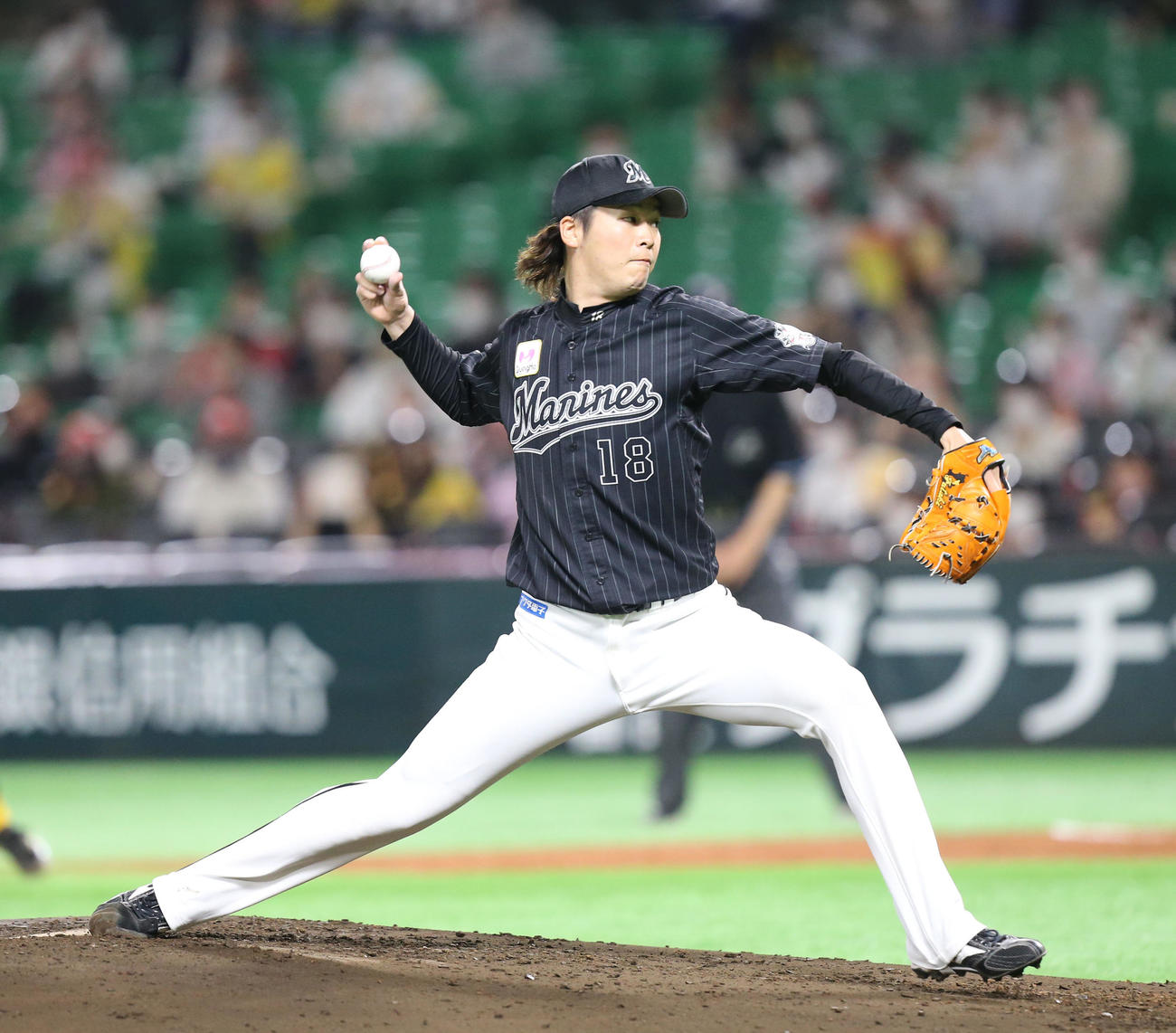 ロッテ二木康太（2021年5月11日撮影）