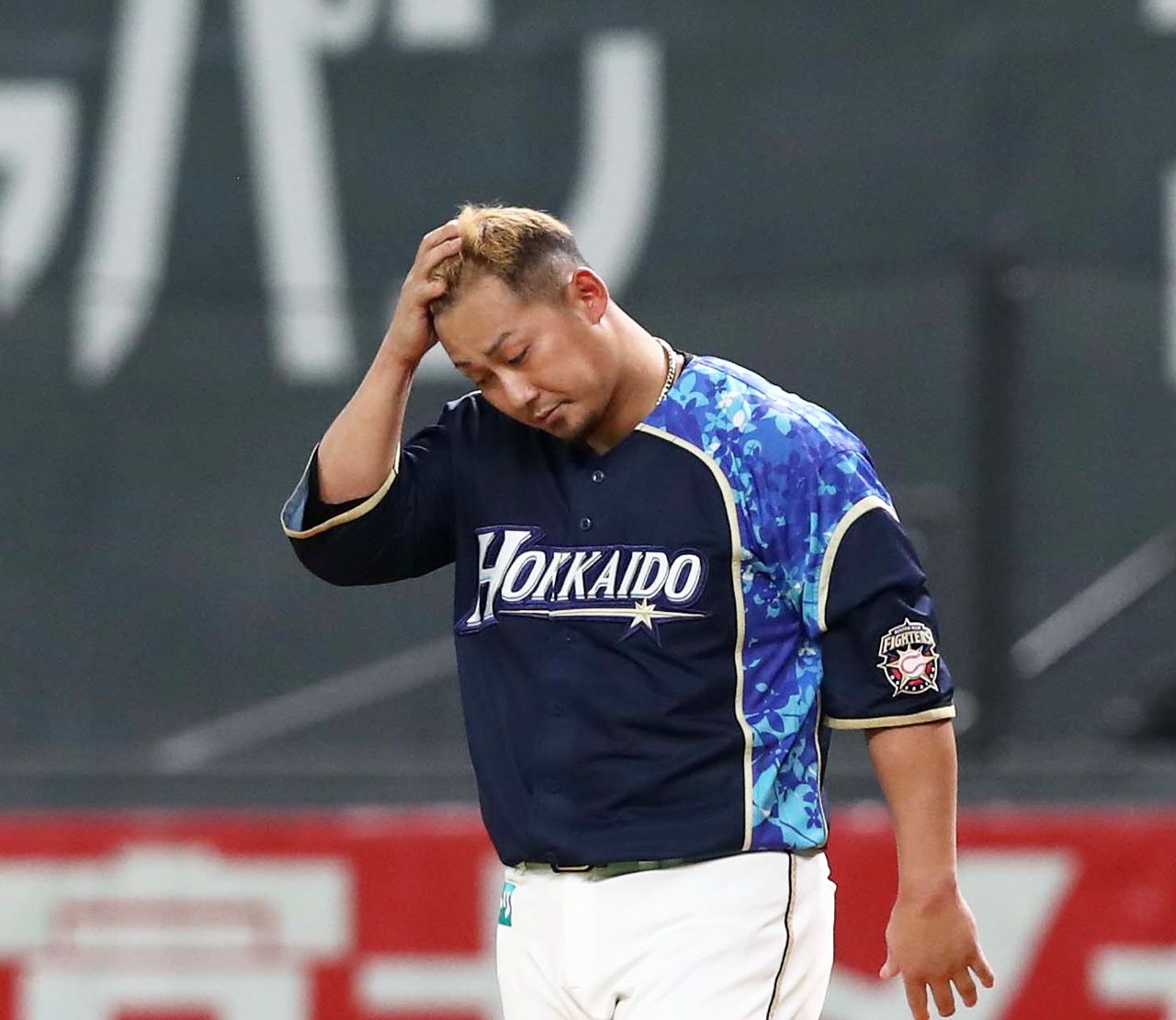 日本ハム中田翔（2021年5月15日撮影）