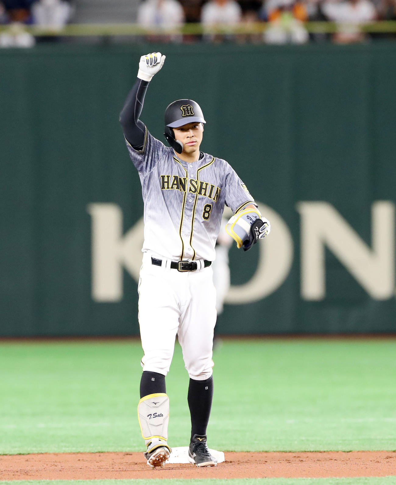 阪神佐藤輝明（21年5月15日撮影）
