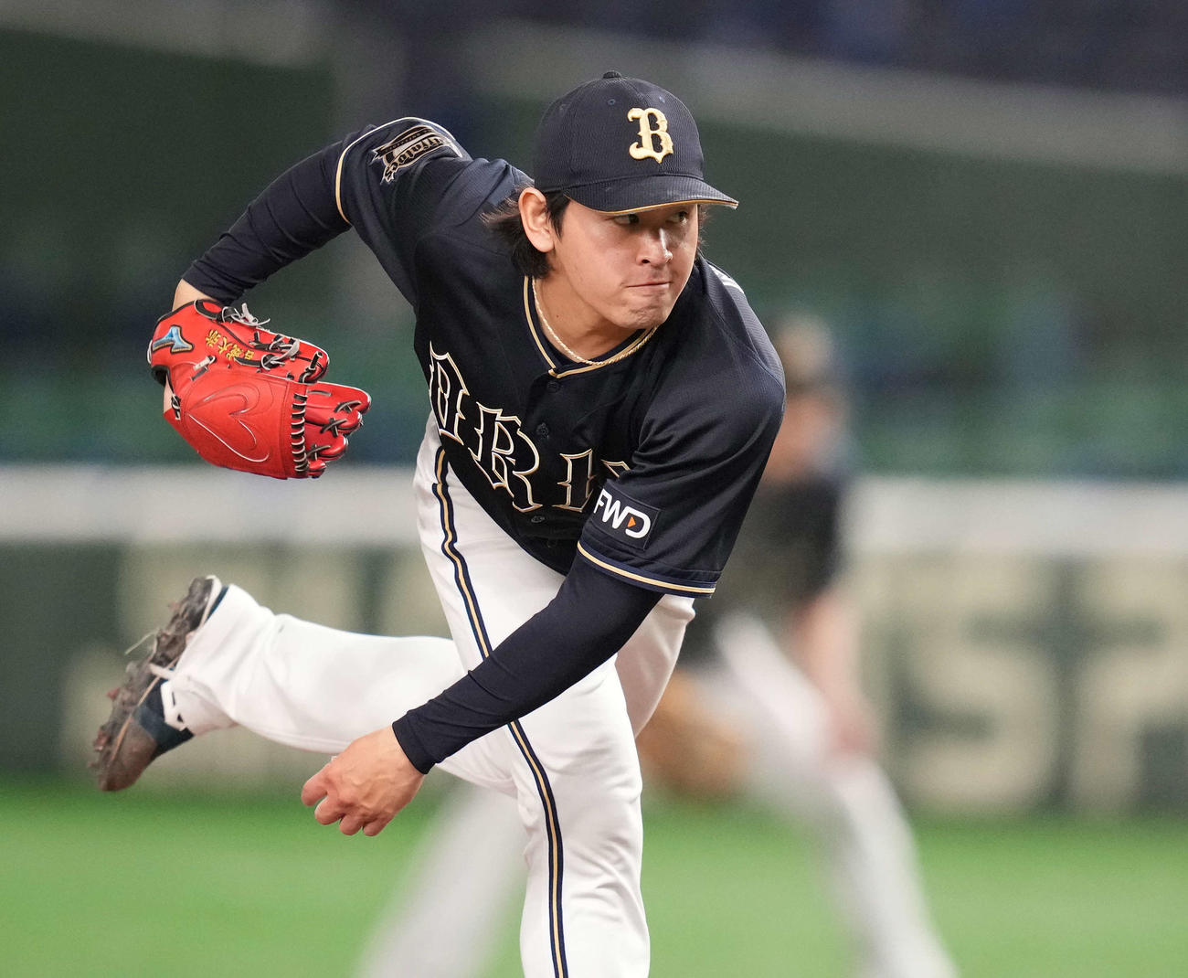 オリックス宮城大弥（2021年5月11日撮影）